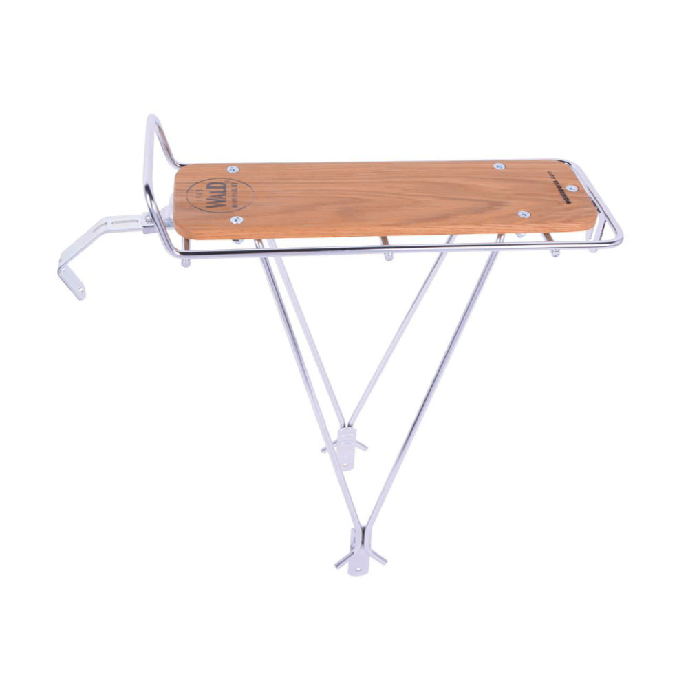 Wald Woody Rear Rack - Silber - SUICYCLE STORE